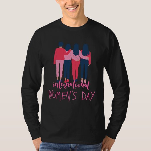 International Womens Day 2023 Embrace Equity 8 Mar Tシャツ (正面)