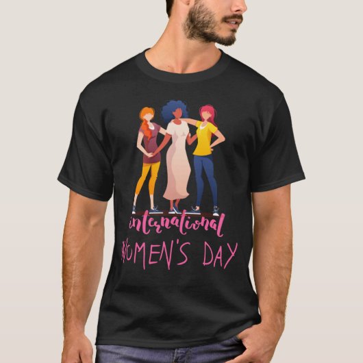 International Womens Day 2023 Embrace Equity 8 Mar Tシャツ (正面)