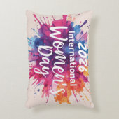 International Women's Day 2026 アクセントクッション (正面(垂直))