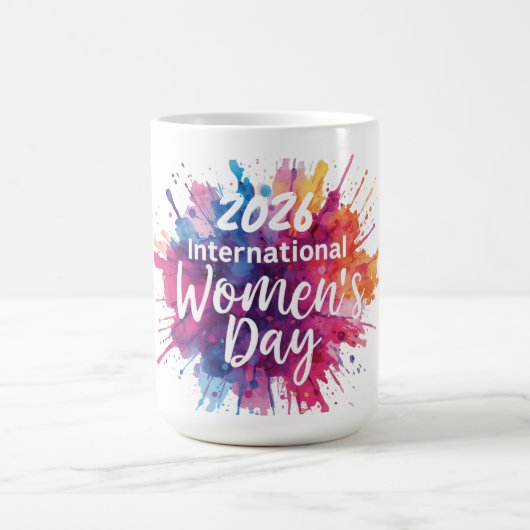 International Women's Day 2026  コーヒーマグカップ (中央)
