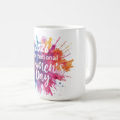 International Women's Day 2026  コーヒーマグカップ (正面右)