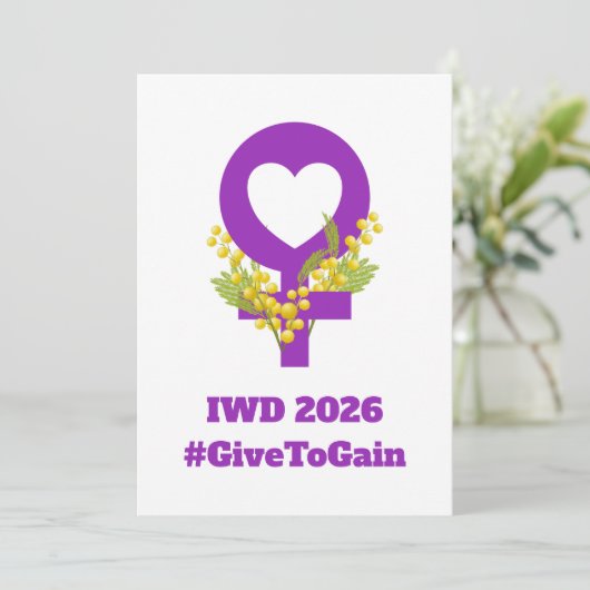 International Women's Day 2026 IWD Give To Gain (スタンド正面)