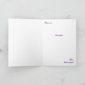 International Women's Day 2026 IWD Give To Gain カード (内部)