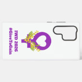 International Women's Day 2026 IWD Give To Gain Samsung Galaxyケース (裏面横)