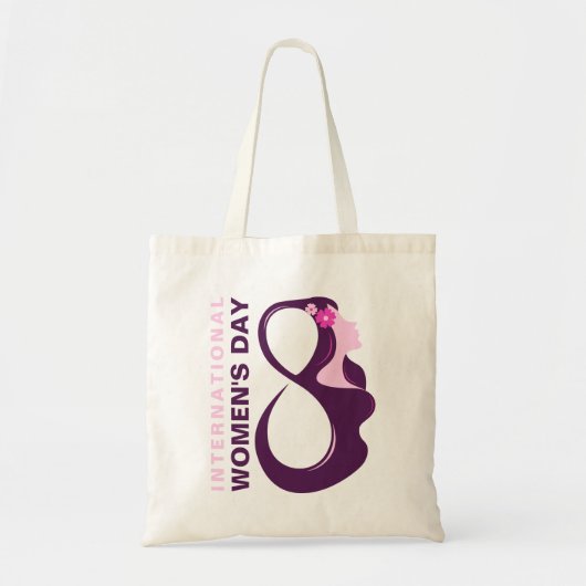 International Women's Day 8 March トートバッグ (正面)