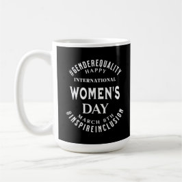 International Women's Day | March 8th Equality コーヒーマグカップ