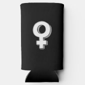 International Women's Day | March 8th Equality スリム缶クーラー (裏面)