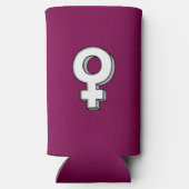 International Women's Day | March 8th Equality スリム缶クーラー (裏面)