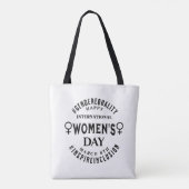 International Women's Day | March 8th Equality トートバッグ (裏面)