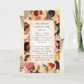 International Women's Day | Poem for Women カード (正面)