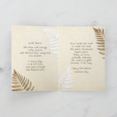 International Women's Day | Poem for Women カード (内部)