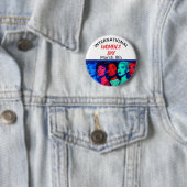 International Women's Day | Pop Art  缶バッジ (インサイチュ)