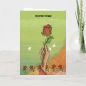 International WOMEN'S DAY Strong Women Quote Card シーズンカード (裏面)