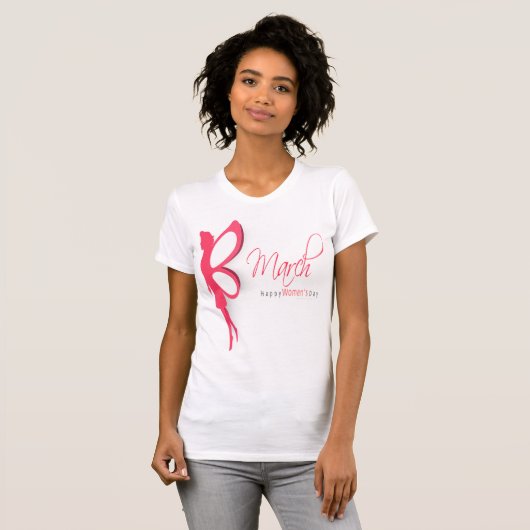 International womens day tシャツ (正面フル)