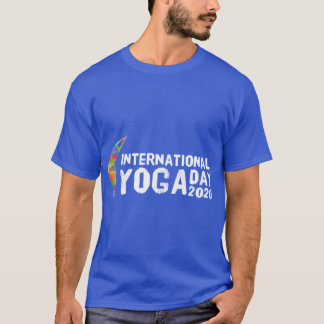International yoga day 2020 gift vintage tシャツ
