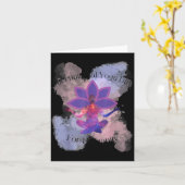 International Yoga Day For Humanity  カード (黄色い花)