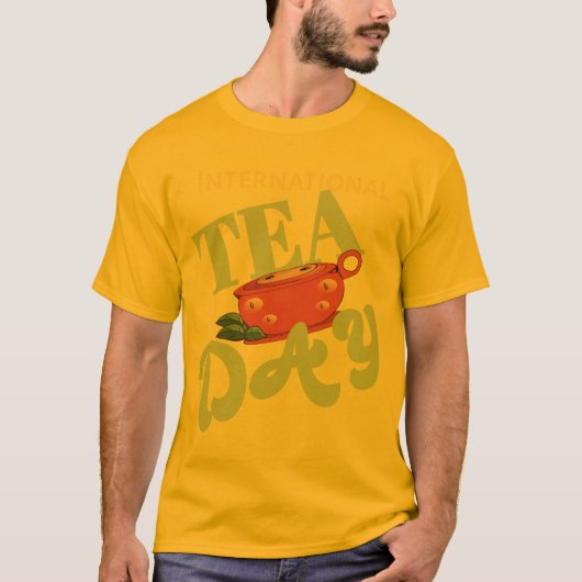 internationaler Tag des Tees  Tシャツ (正面)