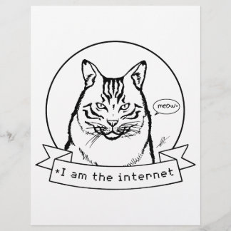 Internet Cat – カラーリングページ