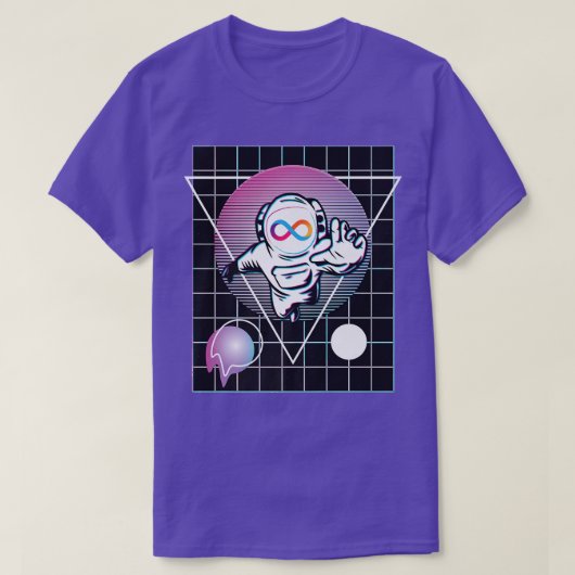 Internet Computer Astronaut Tシャツ (デザイン正面)
