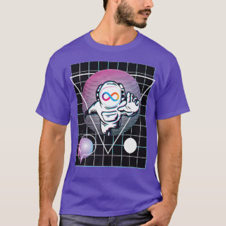 Internet Computer Astronaut Tシャツ