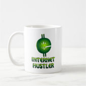 Internet Hustler コーヒーマグカップ (左)
