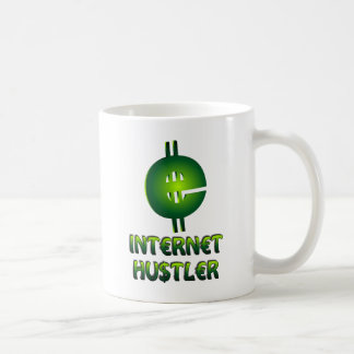 Internet Hustler コーヒーマグカップ