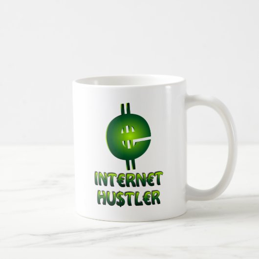 Internet Hustler コーヒーマグカップ (右)