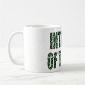 Internet of things with an overlay of binary code  コーヒーマグカップ (左)