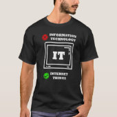 Internet Things Computer Programmer Tech Savy IT Tシャツ (正面)