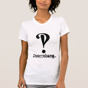 Interrobang… 女性のためのTシャツ Tシャツ