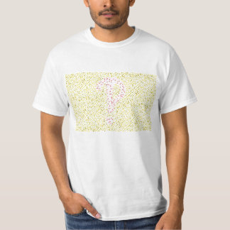 Interrobang colorblindテストイメージ tシャツ