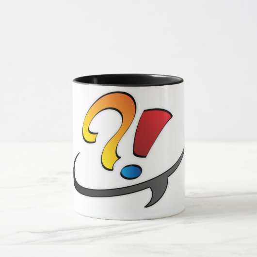 Interrobang'd -マグ マグカップ (中央)