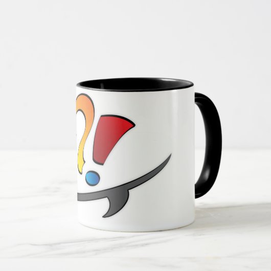 Interrobang'd -マグ マグカップ (正面右)