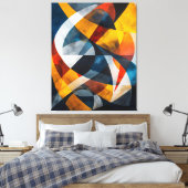 Intersecting Currents of Light キャンバスプリント (インサイチュ (寝室))