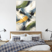 Intersecting Currents of Quiet Motion キャンバスプリント (インサイチュ (寝室))