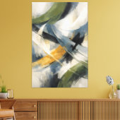 Intersecting Currents of Quiet Motion キャンバスプリント (インサイチュ (リビング))