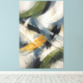 Intersecting Currents of Quiet Motion キャンバスプリント (インサイチュ (ウッドフロア))