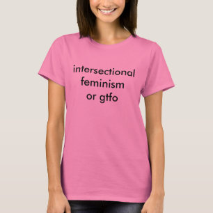 intersectionalのフェミニズム tシャツ