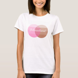 Intersectionalの男女同権主義者のTシャツ Tシャツ