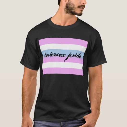 Intersexのプライドのワイシャツ Tシャツ (正面)