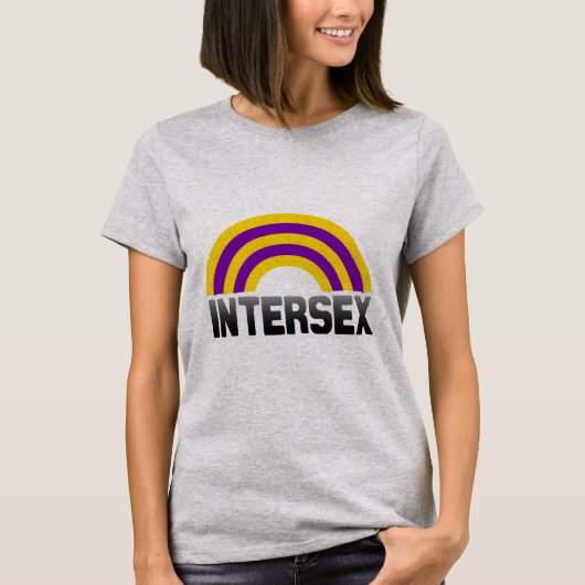 Intersexのプライド Tシャツ (正面)