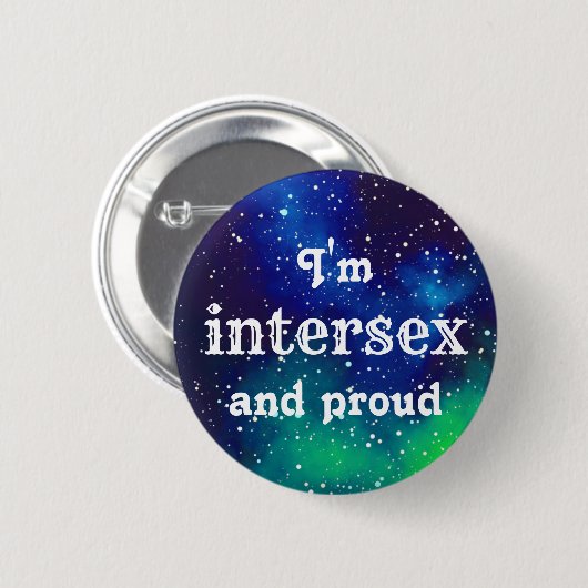 Intersexカスタマイズ可能な銀河系IDボタン 缶バッジ (正面&裏面)