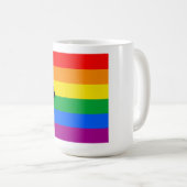 Intersex Inclusive Progressプライドフラグ コーヒーマグカップ (正面右)