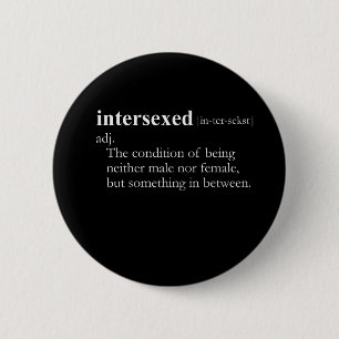 INTERSEXED (定義) 缶バッジ