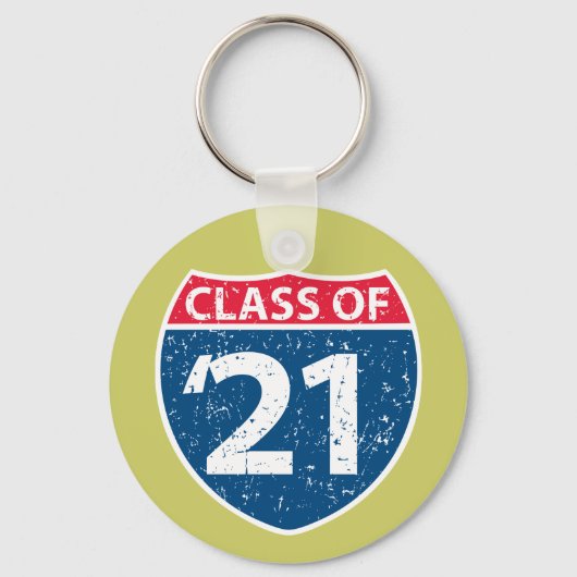 Interstate Class of '21 Keychain キーホルダー (正面)