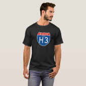 Interstate Sign H3 - Hawaii Tシャツ (正面フル)