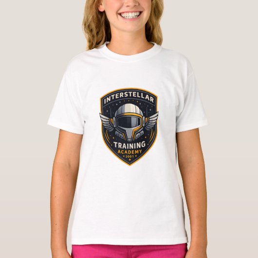 Interstellar Training Academy Girls T-Shirt Tシャツ (正面)