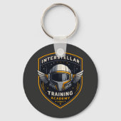 Interstellar Training Academy Round keychain キーホルダー (正面)