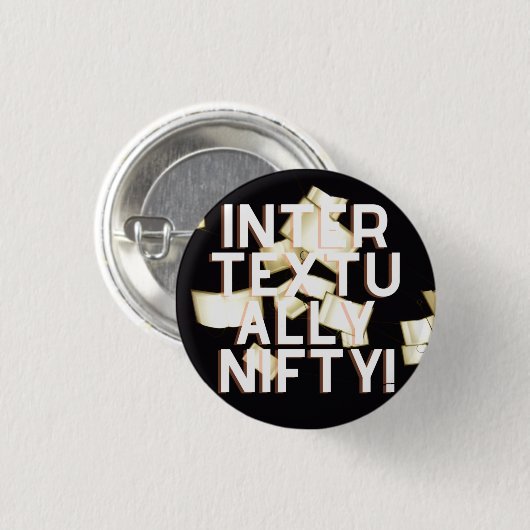 Intertexohful Pin #2 缶バッジ (正面&裏面)