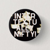 Intertexohful Pin #2 缶バッジ (正面)